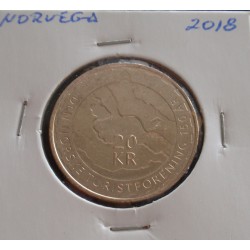 Noruega - 20 Krone - 2018