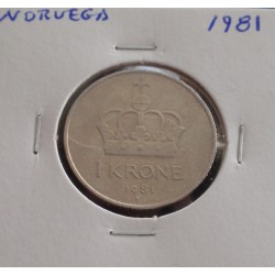 Noruega - 1 Krone - 1981