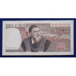 Itália - 20000 Lire - 1975