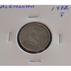 Alemanha - 50 Pfennig - 1972 F