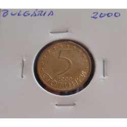 Bulgária - 5 Stotinki - 2000