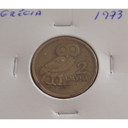 Grécia - 2 Drachmai - 1973
