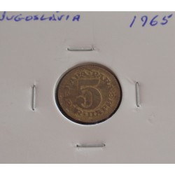Jugoslávia - 5 Para - 1965