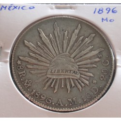 México - 8 Reales - 1896 Mo...