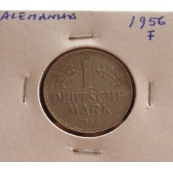 Alemanha - 1 Mark - 1956 F