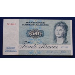 Dinamarca - 50 kroner - 1972