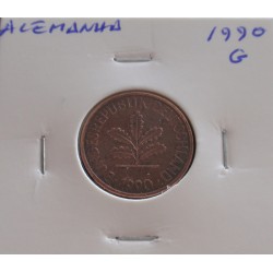 Alemanha - 2 Pfennig - 1990 G