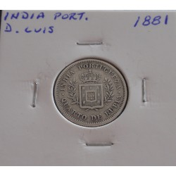 India - D. Luis - 1/4 Rupia...