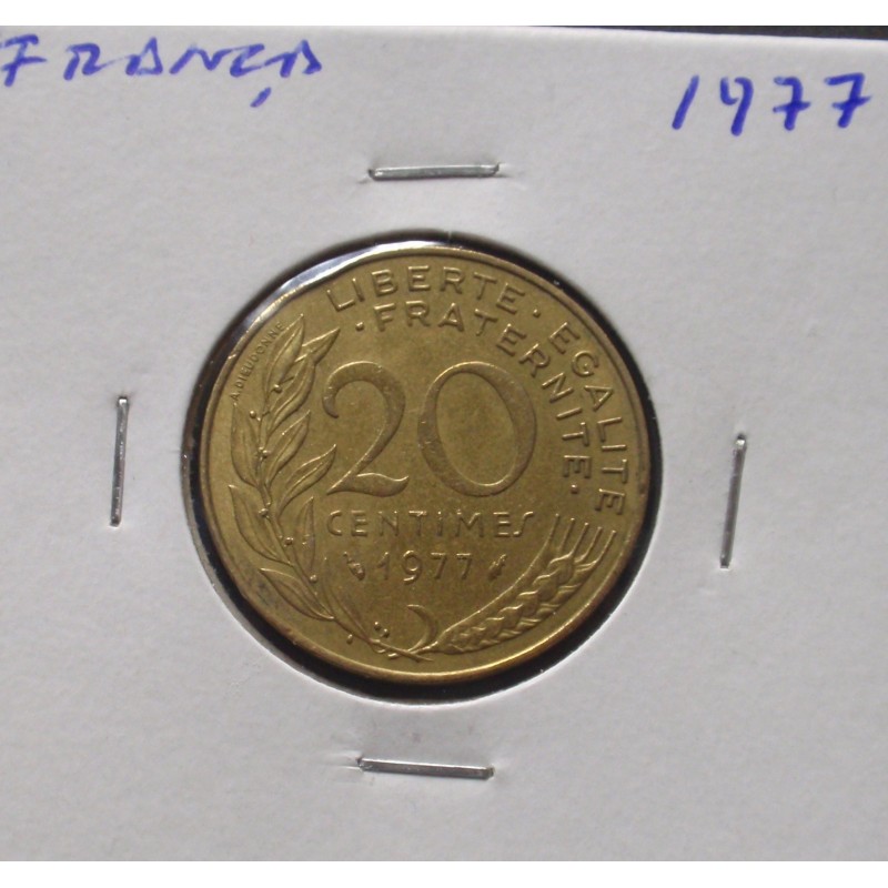 França - 20 Centimes - 1977