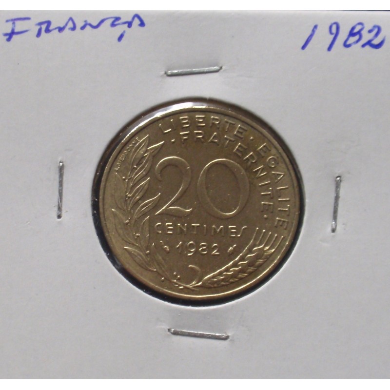 França - 20 Centimes - 1982