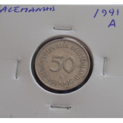 Alemanha - 50 Pfennig - 1991 A