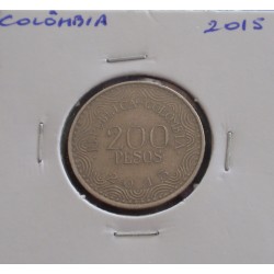 Colômbia - 200 Pesos - 2015