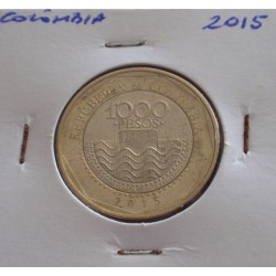 Colômbia - 1000 Pesos - 2015