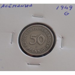 Alemanha - 50 Pfennig - 1949 G