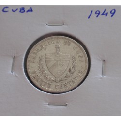 Cuba - 20 Centavos - 1949 -...