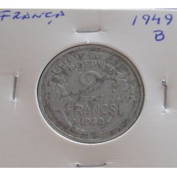 França - 2 Francs - 1949 B