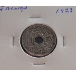 França - 10 Centimes - 1923