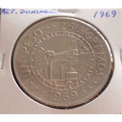 Rep. Dominicana - 1 Peso -...