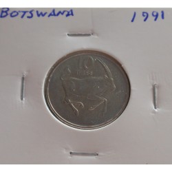 Botswana - 10 Thebe - 1991