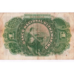 Angola, PT, 1 Escudo, 1/1/1921, Chamiço