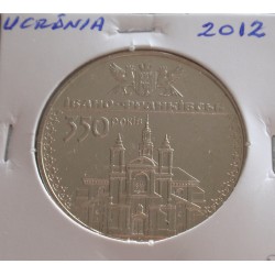 Ucrânia - 5 Hryven - 2012 -...