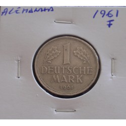 Alemanha - 1 Mark - 1961 F