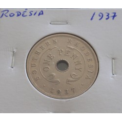 Rodésia - 1 Penny - 1937