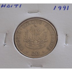 Haiti - 20 Centimes - 1991