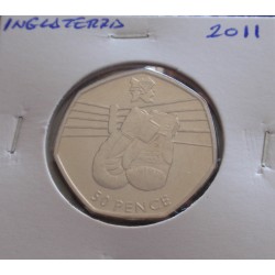 Inglaterra - 50 Pence - 2011