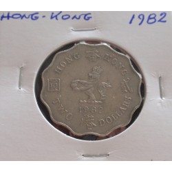 Hong - Kong - 2 Dollars - 1982