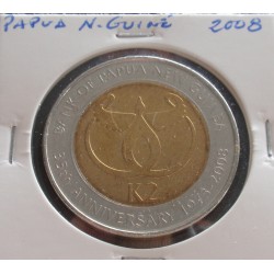 Papua N. Guiné - 2 Kina - 2008