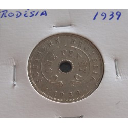 Rodésia - 1 Penny - 1939