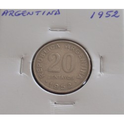 Argentina - 20 Centavos - 1952