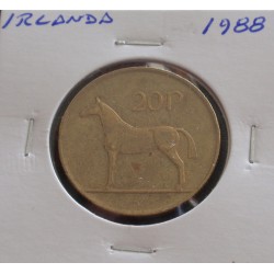 Irlanda - 20 Pence - 1988