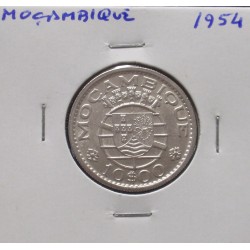 Moçambique - 10 Escudos - 1954 - Prata