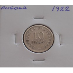 Angola - 10 Centavos - 1922