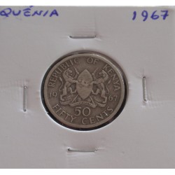 Quénia - 50 Cents - 1967