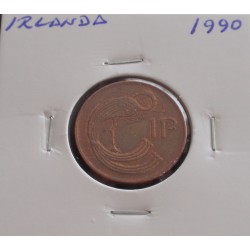 Irlanda - 1 Penny - 1990