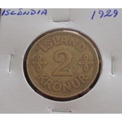 Islândia - 2 Kronur - 1929