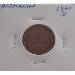 Alemanha - 2 Pfennig - 1971 D