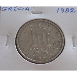 Grécia - 20 Drachmes - 1982