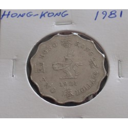 Hong - Kong - 2 Dollars - 1981