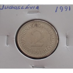 Jugoslávia - 2 Dinara - 1991