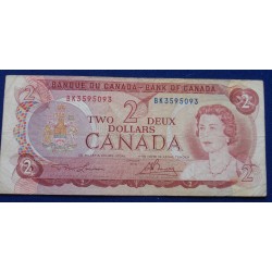 Canadá - 2 Dollars - 1974