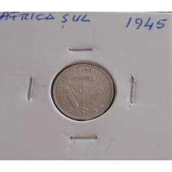 África do Sul - 3 Pence -...