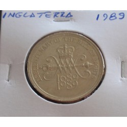 Inglaterra - 2 Pounds - 1989