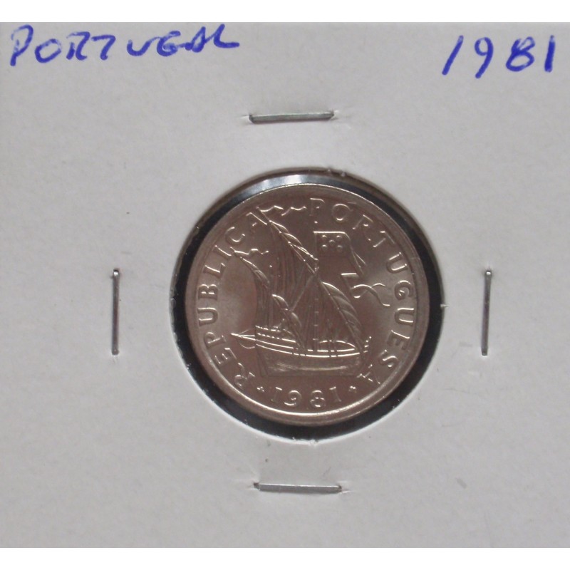 Portugal - 2.50 Escudos - 1981 - Sob