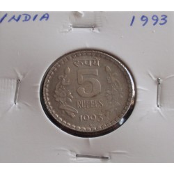 India - 5 Rupees - 1993