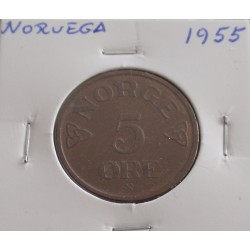 Noruega - 5 Ore - 1955