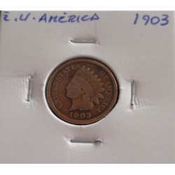 E. U. América - 1 Cent - 1903